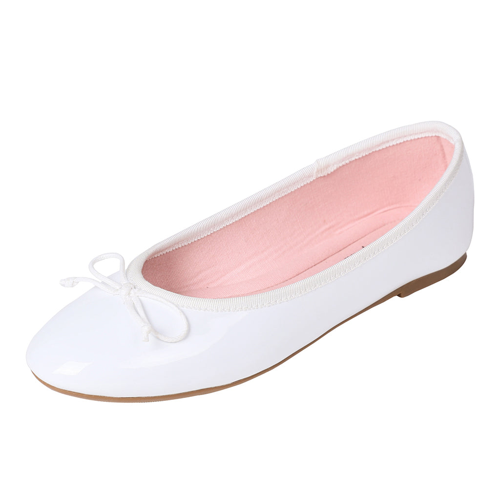 Feversole Women's Bling Soft Cushioned Comfort Flats Sparkle Party Ballets Patent