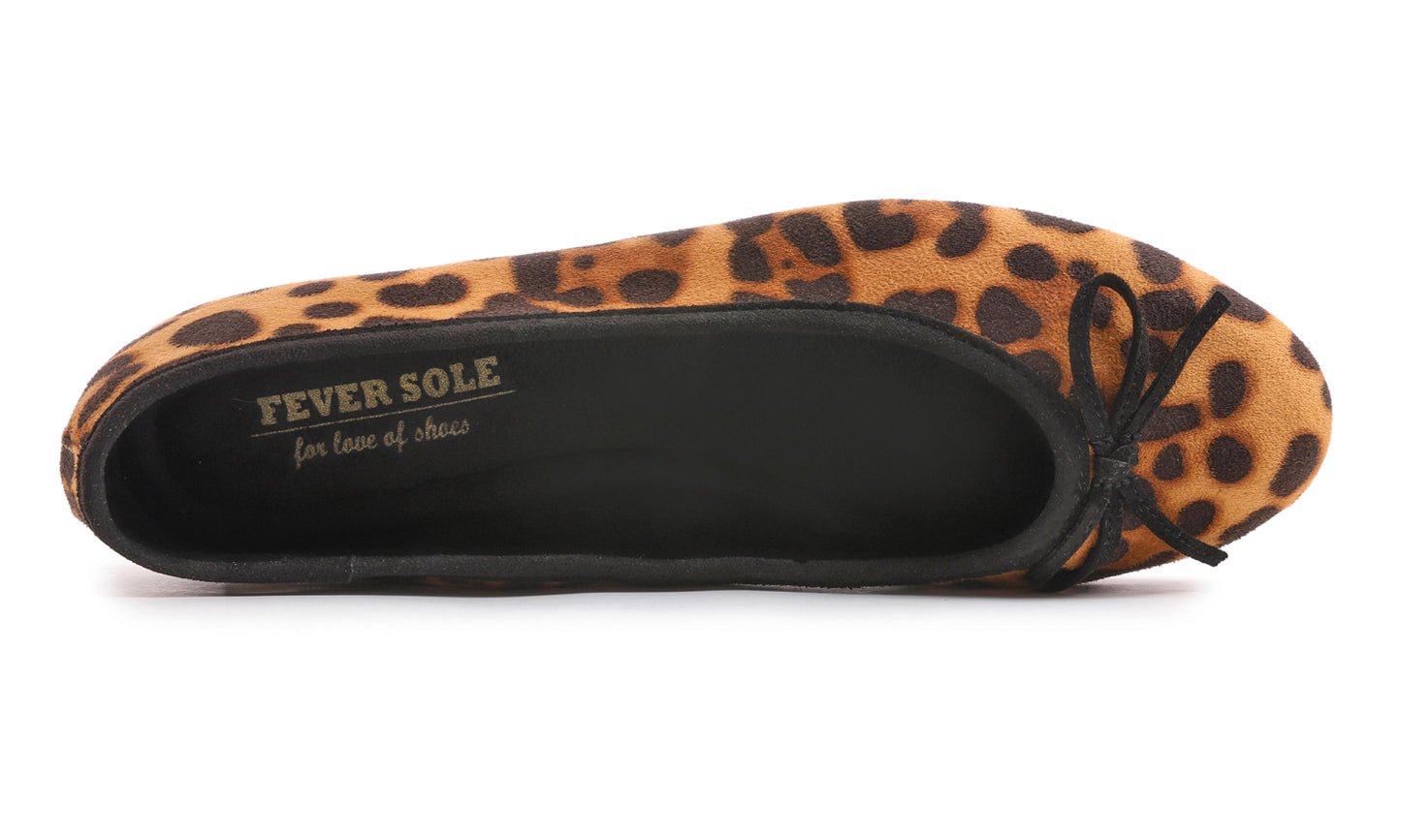 Feversole Women's Ultra Soft Colorful Memory Foam Cushioned Faux Suede Home Ballet