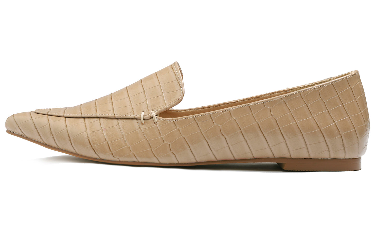 Feversole Women's Loafer Flat Pointed Fashion Slip On Comfort Driving Office Shoes