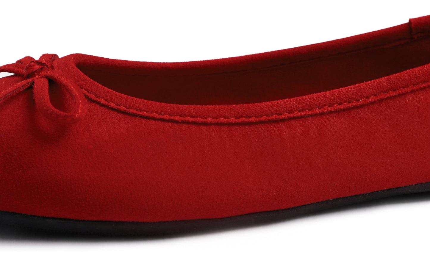 Feversole Women's Ultra Soft Colorful Memory Foam Cushioned Faux Suede Home Ballet