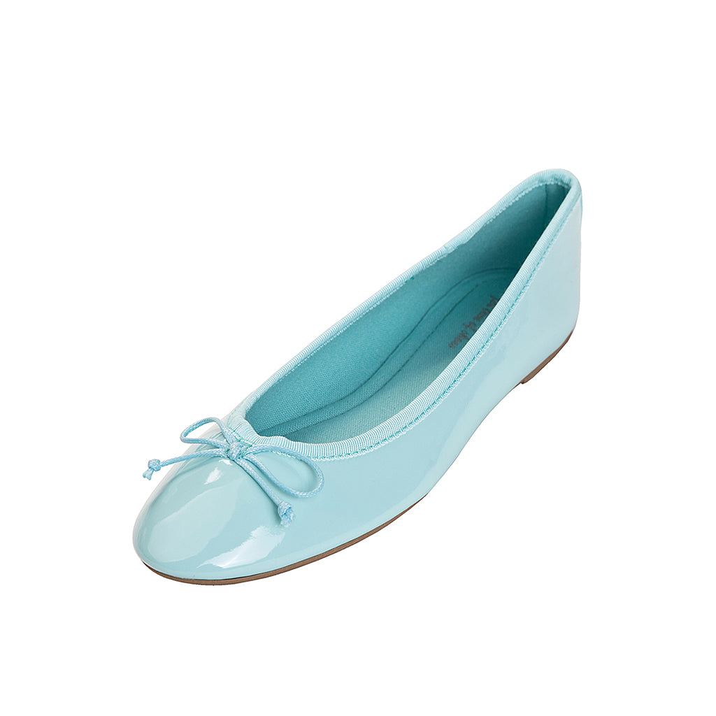 Feversole Women's Bling Soft Cushioned Comfort Flats Sparkle Party Ballets Patent