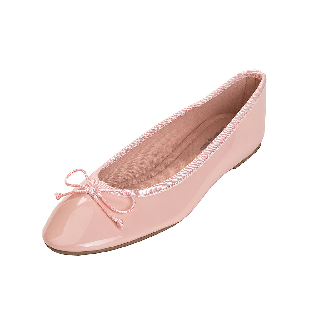 Feversole Women's Bling Soft Cushioned Comfort Flats Sparkle Party Ballets Patent