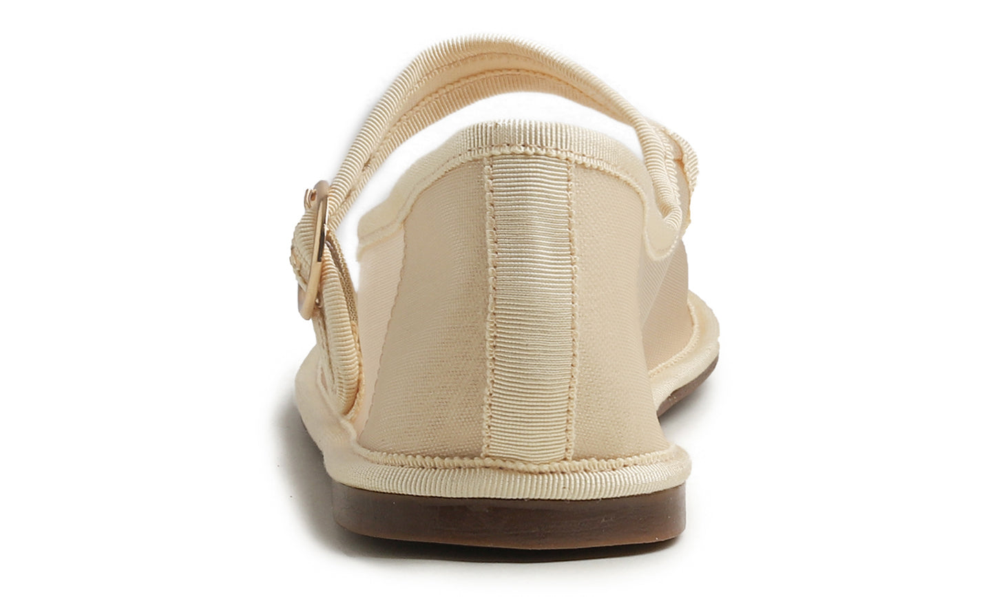 Fevrsole Women's Soft Breathable Mary Jane Memory Foam Cushioned Comfort Round Toe Metal Buckle Flats Walking Shoes