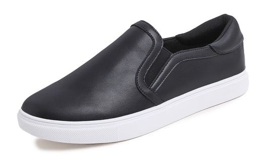Feversole Women's Casual Slip On Sneaker Comfort Walking Loafer Flats Vegan Leather