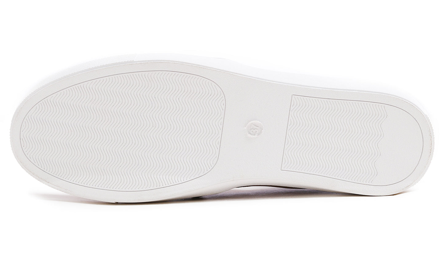 Feversole Women's Casual Slip On Sneaker Comfort Quilted Loafer Flats Quilted