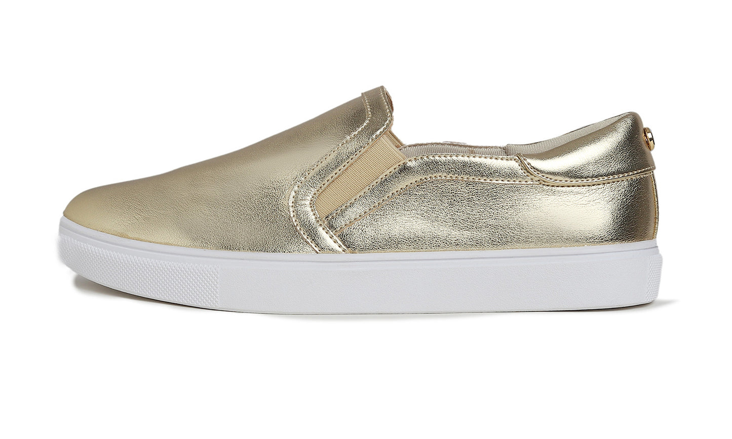 Feversole Women's Casual Slip On Sneaker Comfort Walking Loafer Flats Vegan Leather