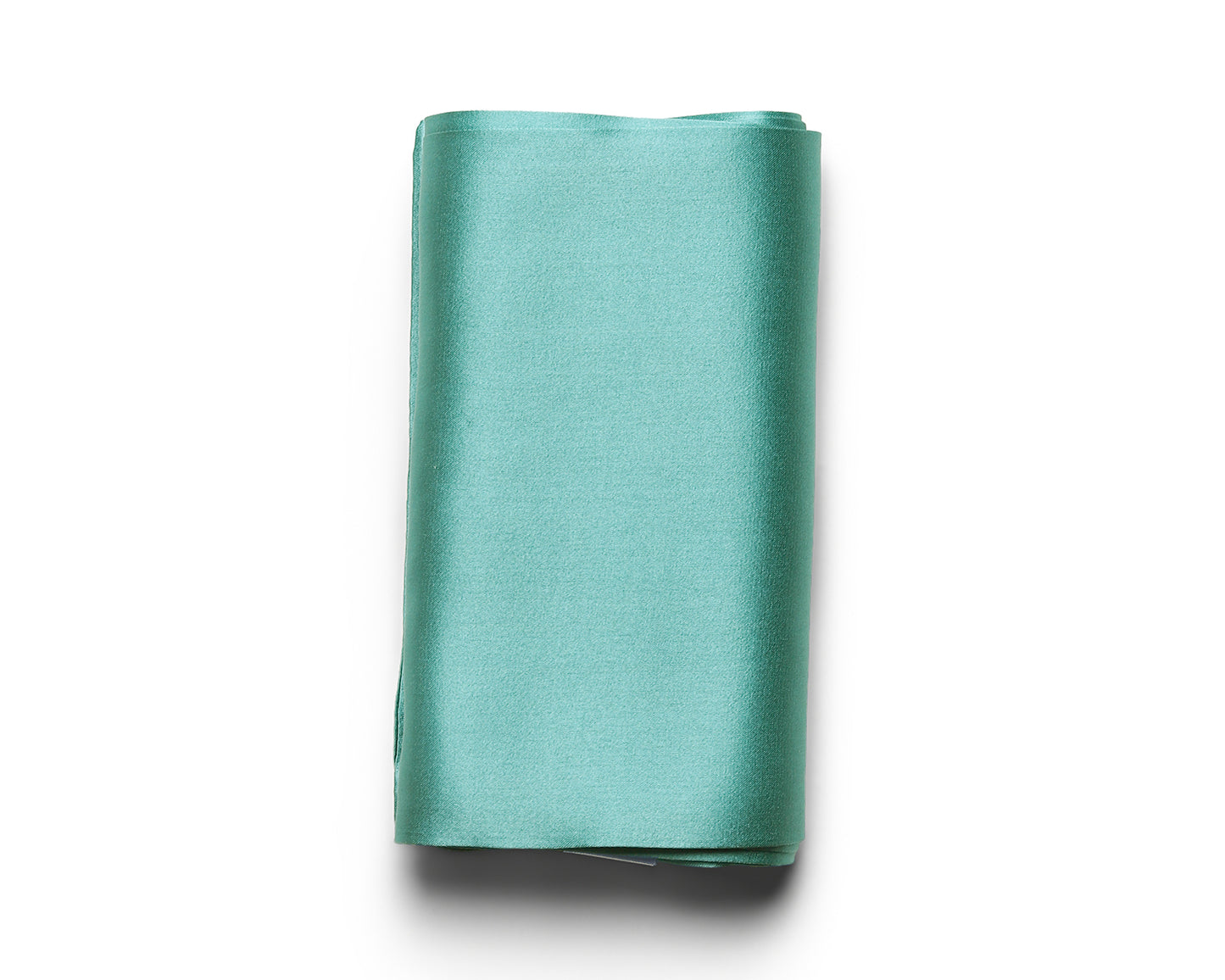 BREEZE NOUTHERLY Women's 100% Pure Mulberry Silk Scarf Double Sided Rectangle Tie Head Neck Waist Strip -17X150 Solid Lake Blue