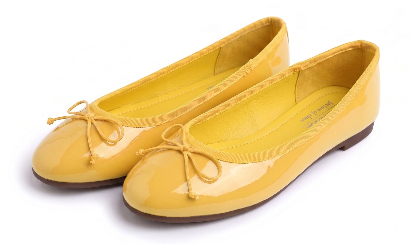Feversole Women's Bling Soft Cushioned Comfort Flats Sparkle Party Ballets Patent