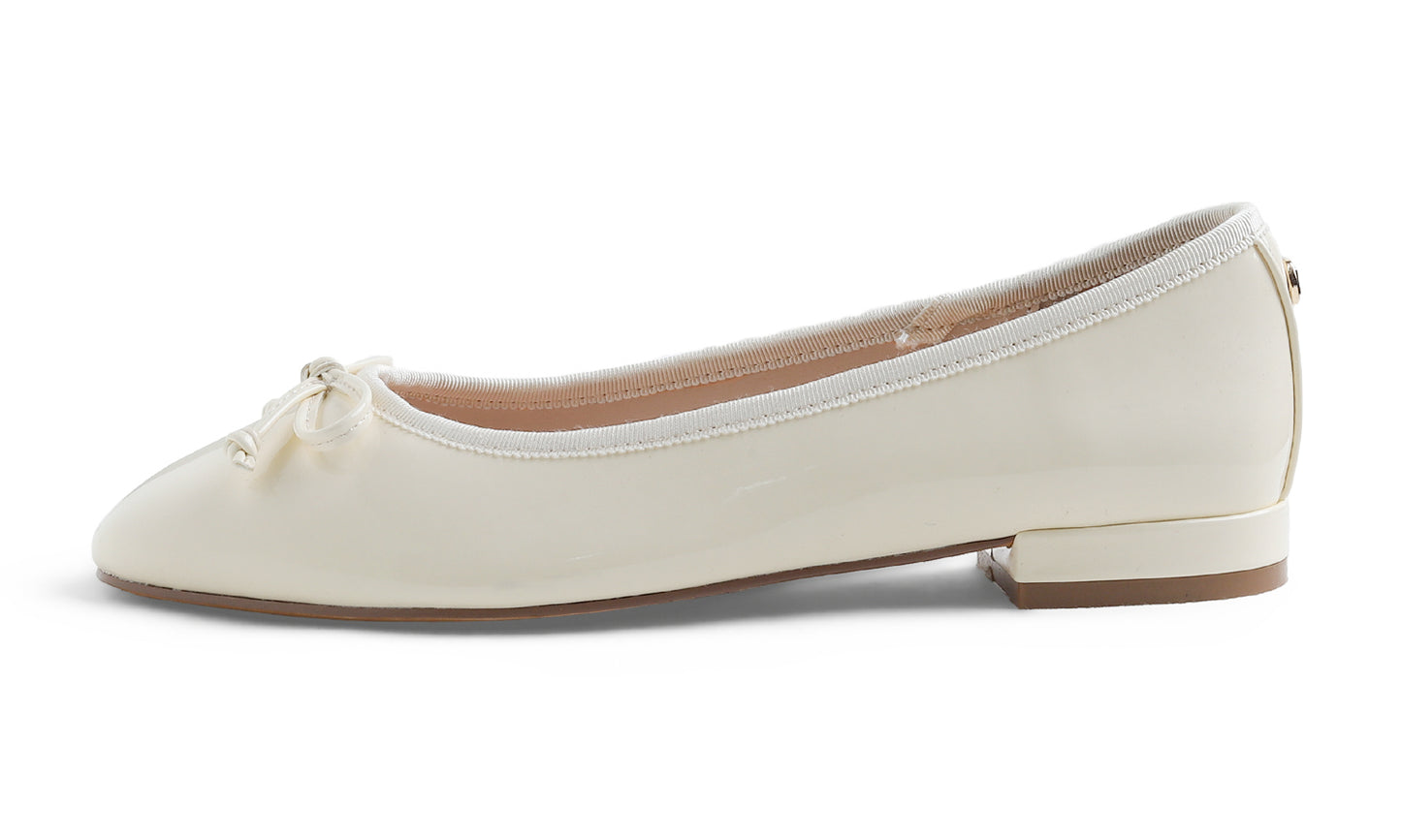 Feversole Women's Square Toe Low Heel Bow Tie Dress Pump Shoes