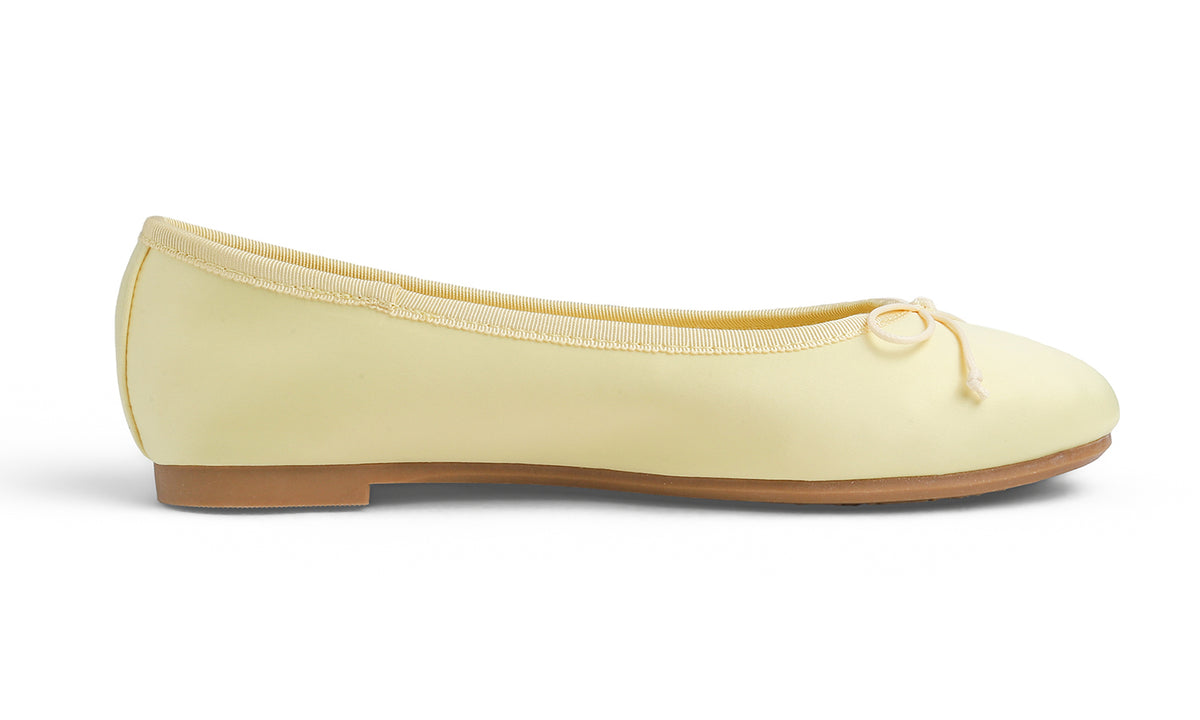 Feversole Women's Shiny Silky Soft Fabric Cushioned Comfort Flats Breathable Party Elegant Dress Ballets Satin