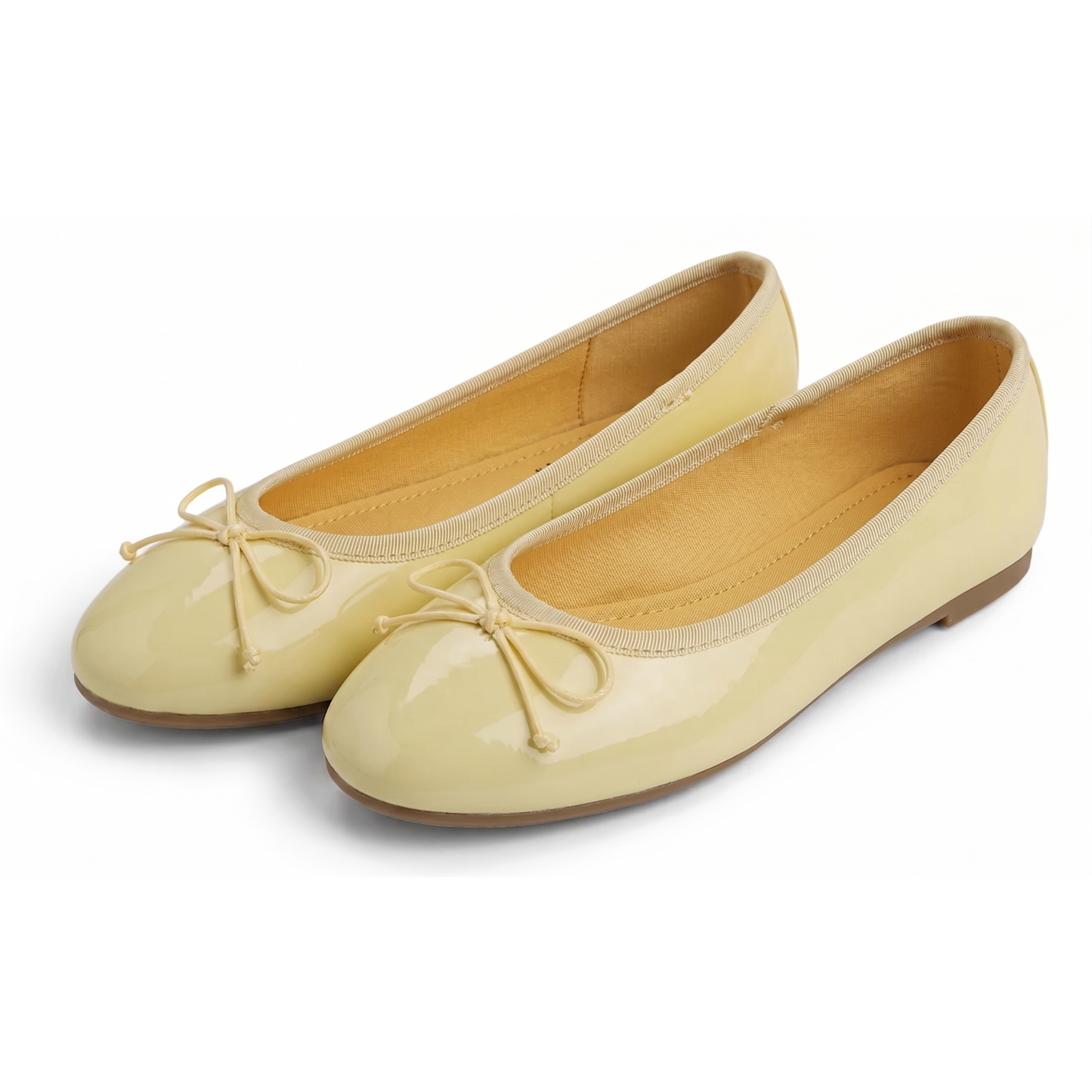 Feversole Women's Bling Soft Cushioned Comfort Flats Sparkle Party Ballets Patent