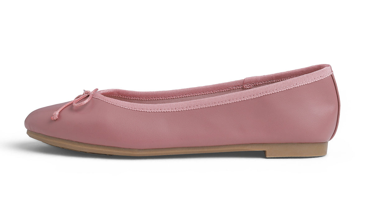 Feversole Women's Bow Tie Fashion Dress Slip On Shoes Round Toe Ballet Flat Vegan Leather