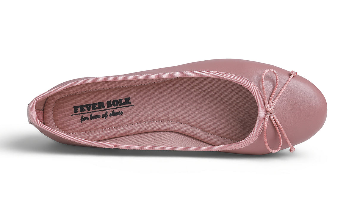 Feversole Women's Bow Tie Fashion Dress Slip On Shoes Round Toe Ballet Flat Vegan Leather