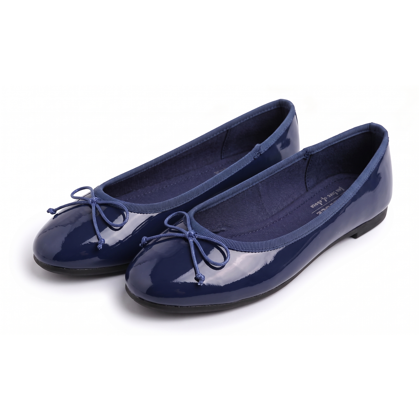 Feversole Women's Bling Soft Cushioned Comfort Flats Sparkle Party Ballets Patent
