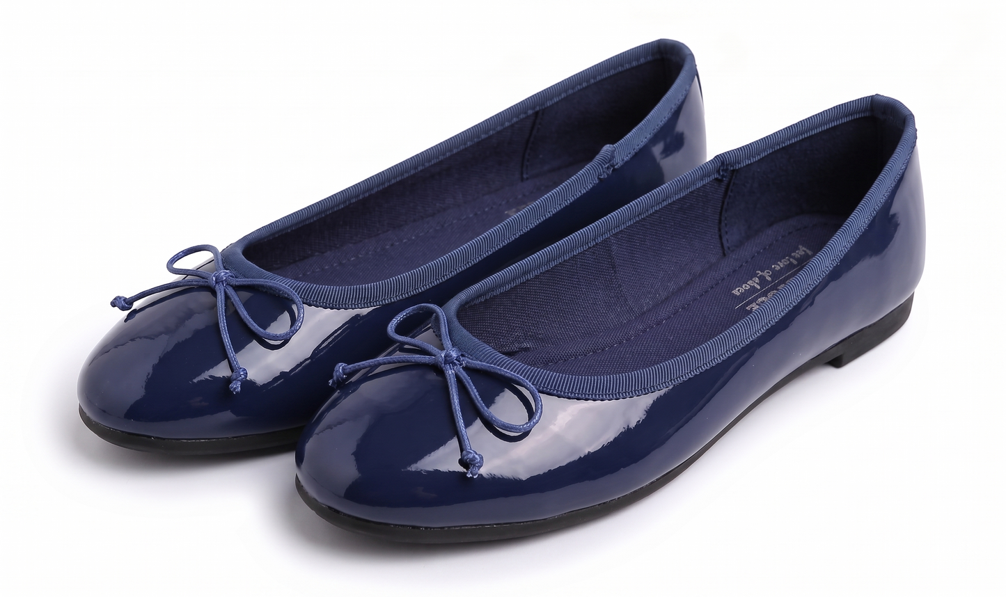 Feversole Women's Bling Soft Cushioned Comfort Flats Sparkle Party Ballets Patent