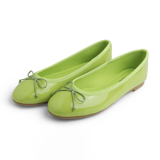 Feversole Women's Bling Soft Cushioned Comfort Flats Sparkle Party Ballets Patent