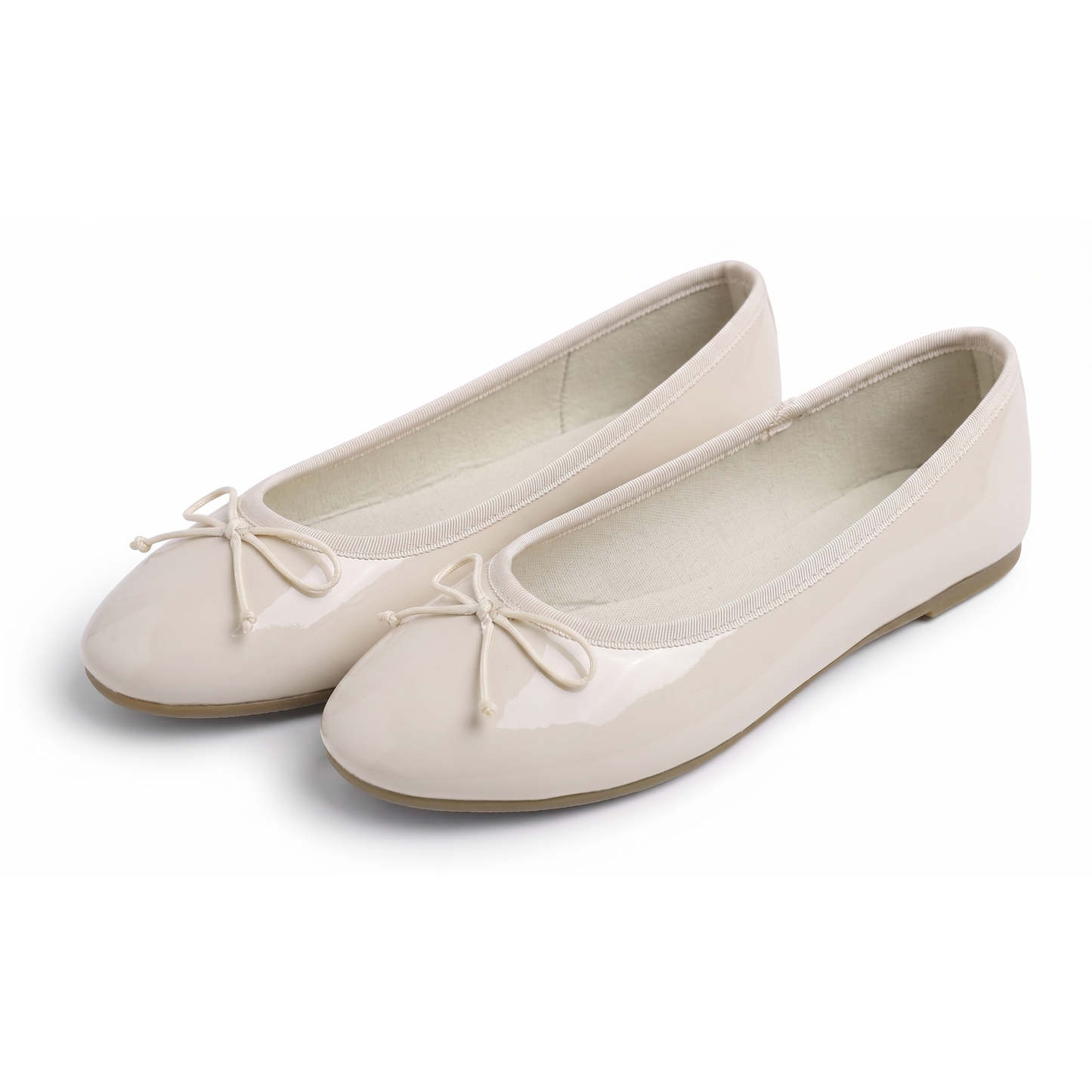Feversole Women's Bling Soft Cushioned Comfort Flats Sparkle Party Ballets Patent