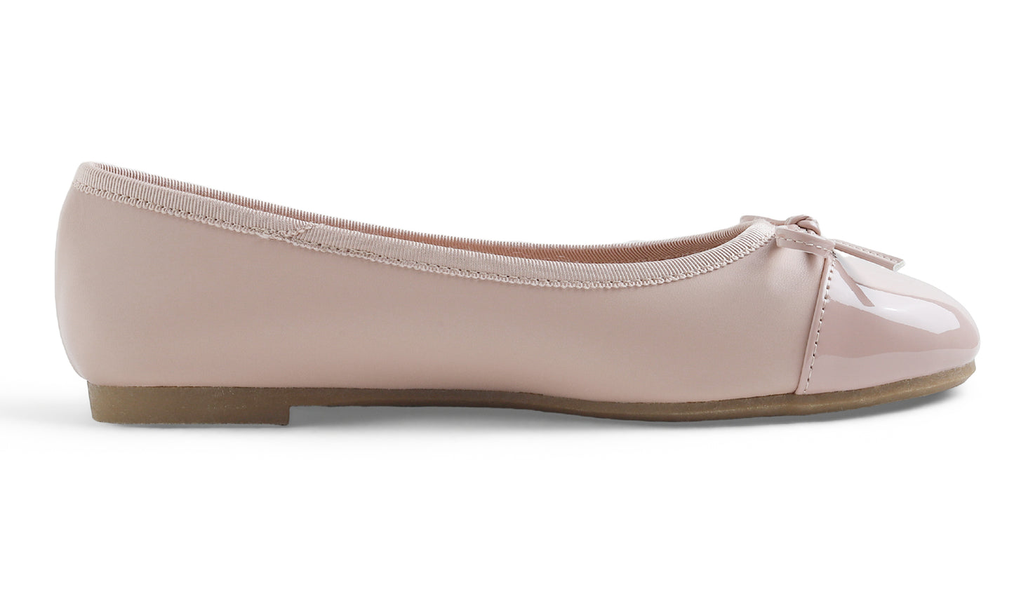 Feversole Ballet Flat - Nude