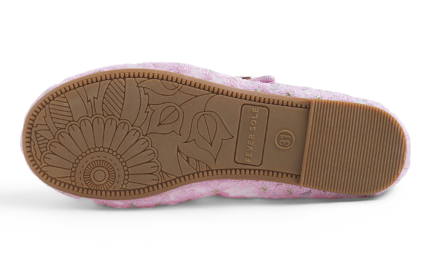Feversole Ballet Flat - Pink