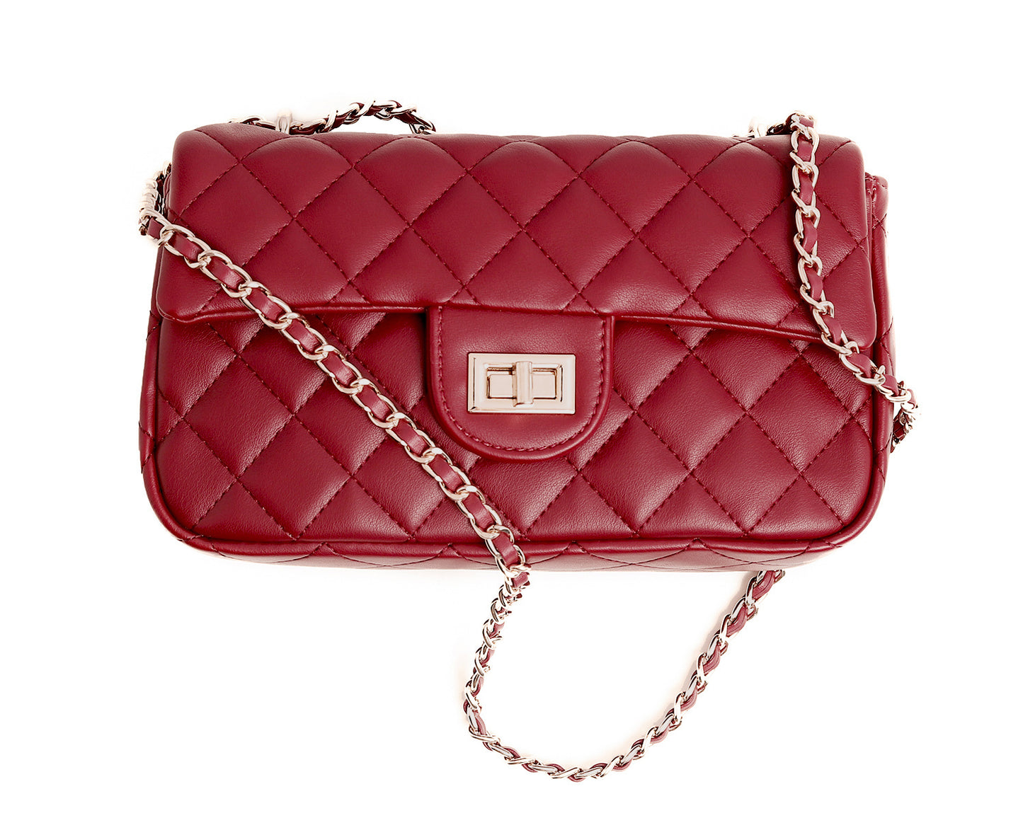 Feversole Crossbody Bag Vegan Leather Women Retro Small Saddle Satchel Shoulder Bag Tote With Long Adjustable Strap