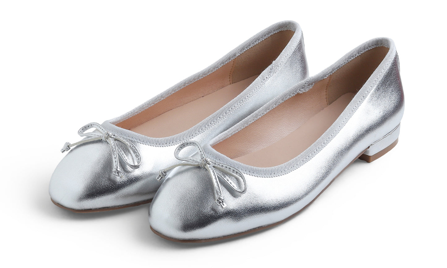 Feversole Women's Square Toe Low Heel Bow Tie Dress Pump Shoes