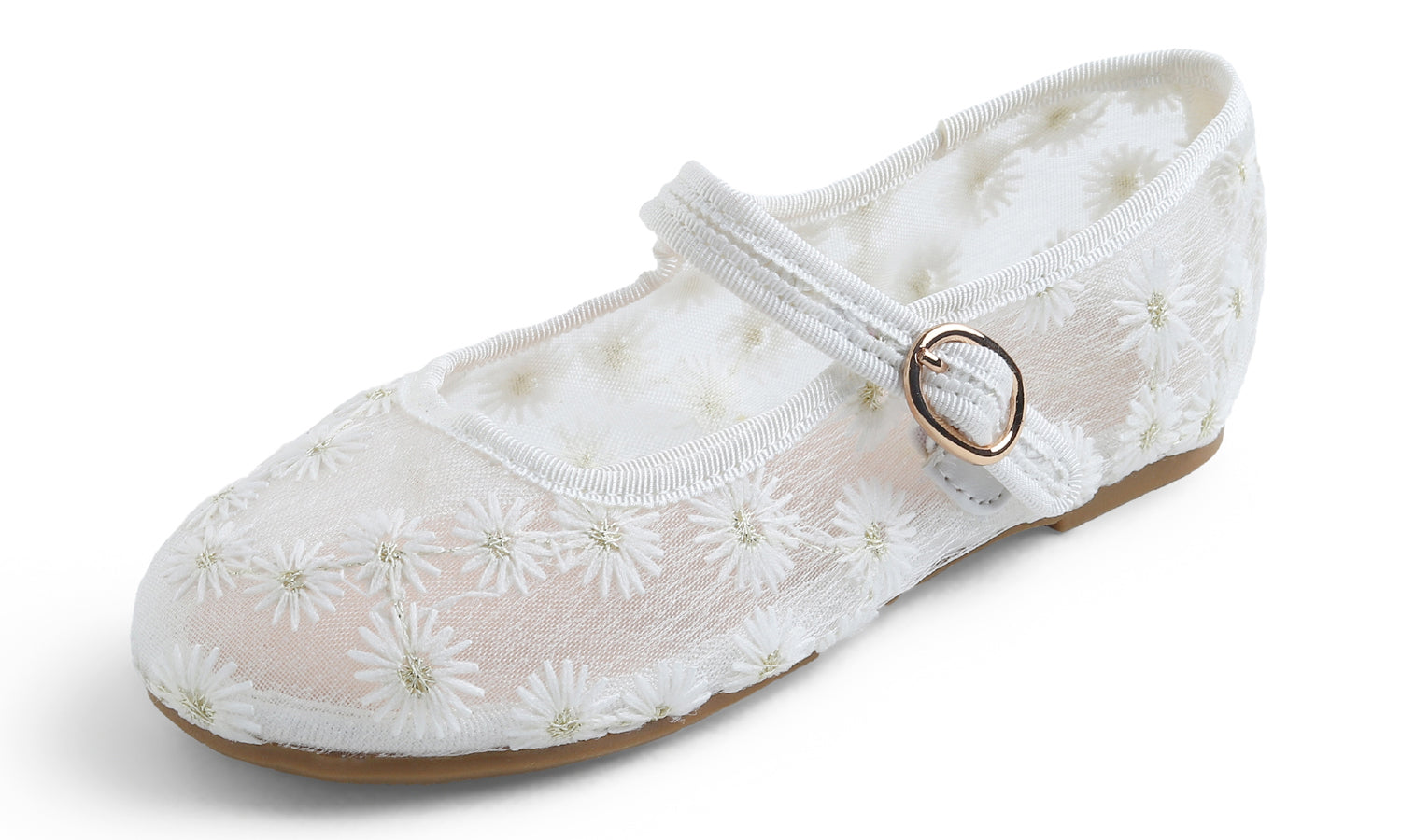 Feversole Ballet Flat - White