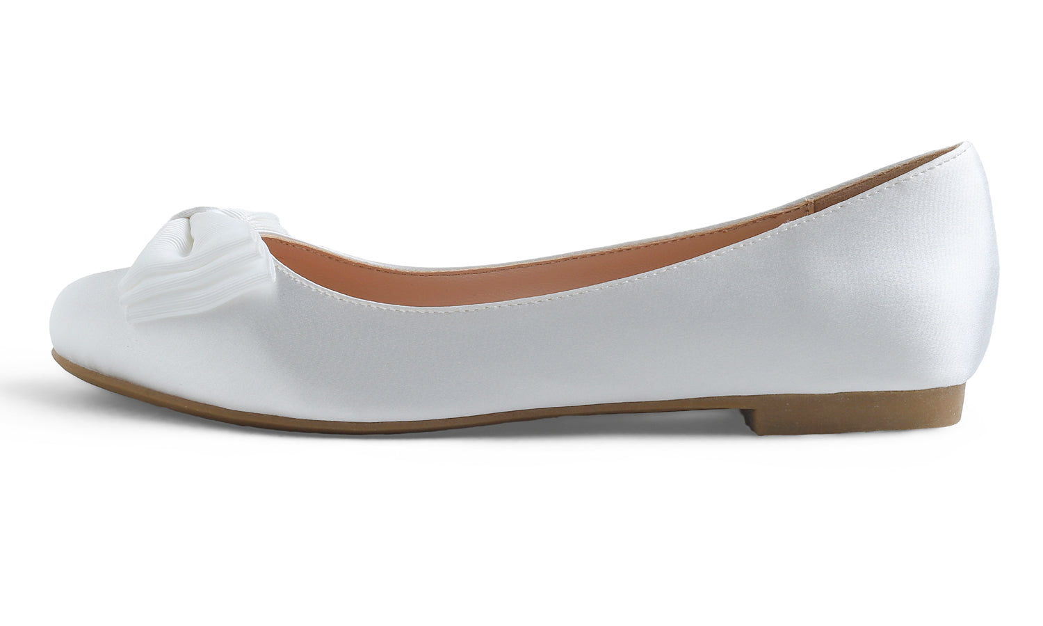 Feversole Ballet Flat - White