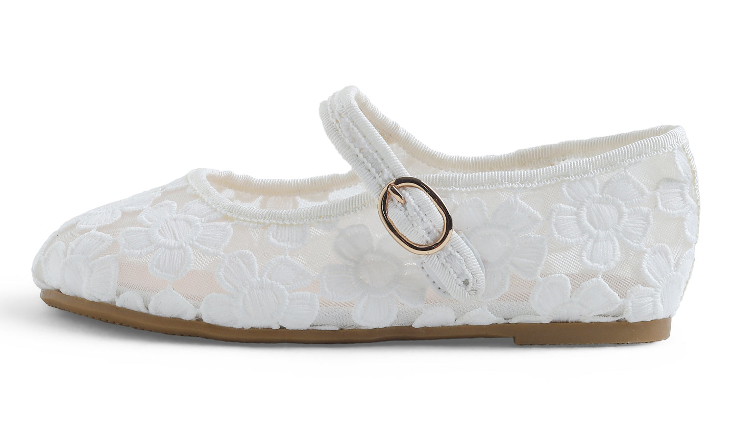 Feversole Ballet Flat - White