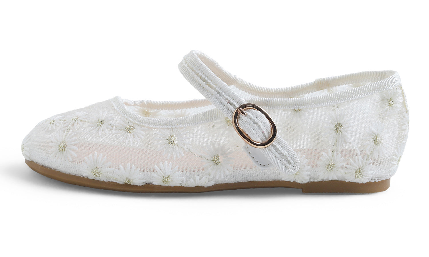 Feversole Ballet Flat - White