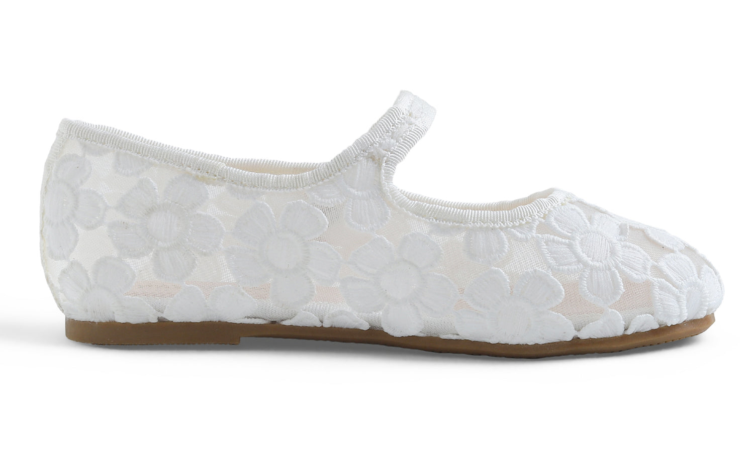 Feversole Ballet Flat - White