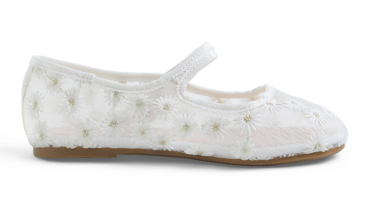 Feversole Ballet Flat - White