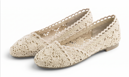 Feversole Ballet Flat - Beige