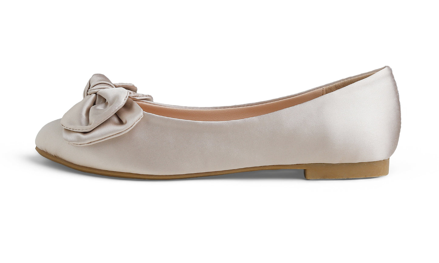 Feversole Ballet Flat - Beige