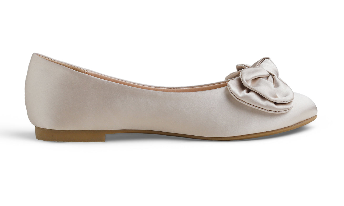 Feversole Ballet Flat - Beige