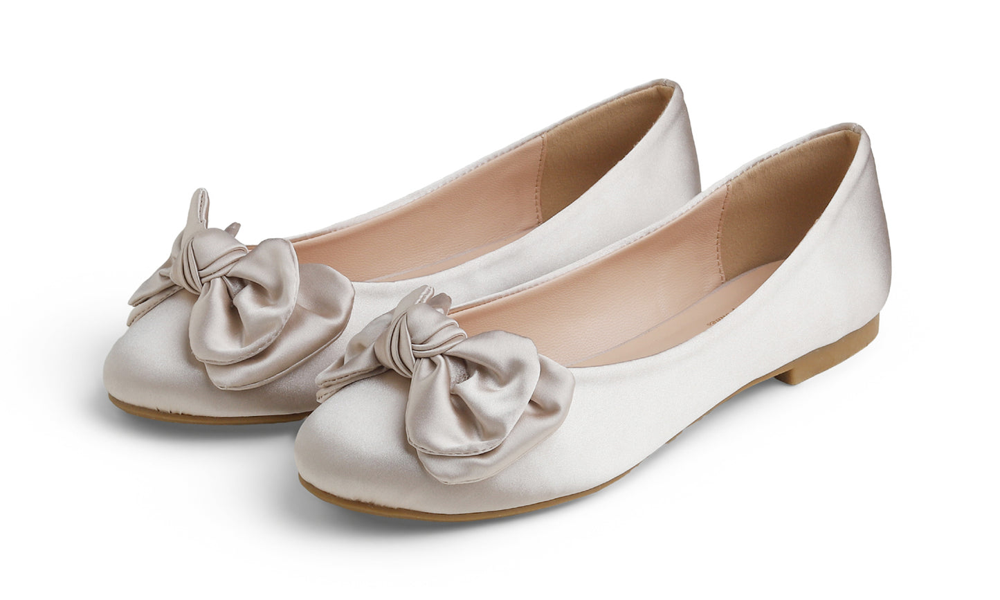 Feversole Ballet Flat - Beige
