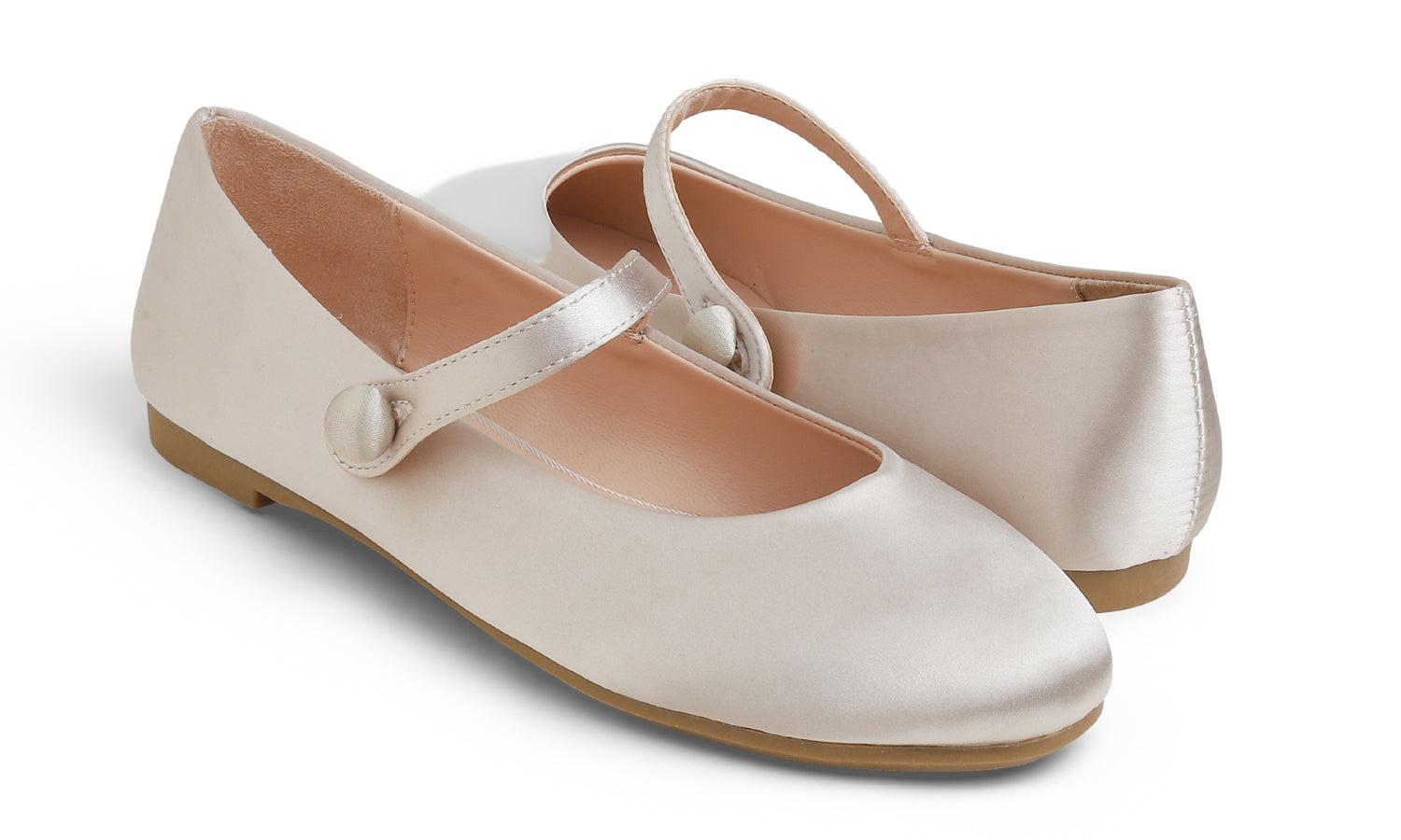 Feversole Slip-On Flat - Beige