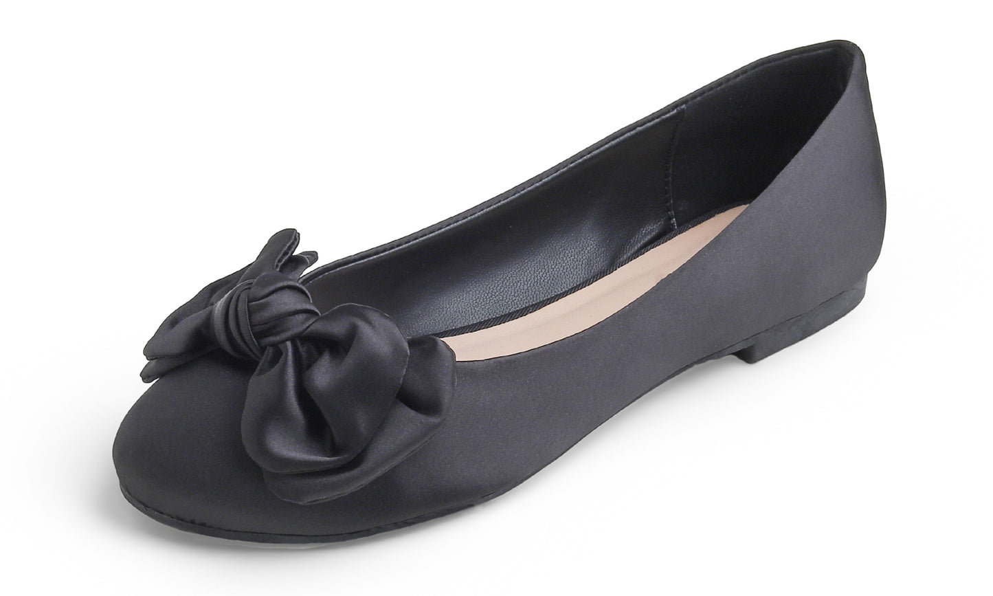 Feversole Ballet Flat - Black