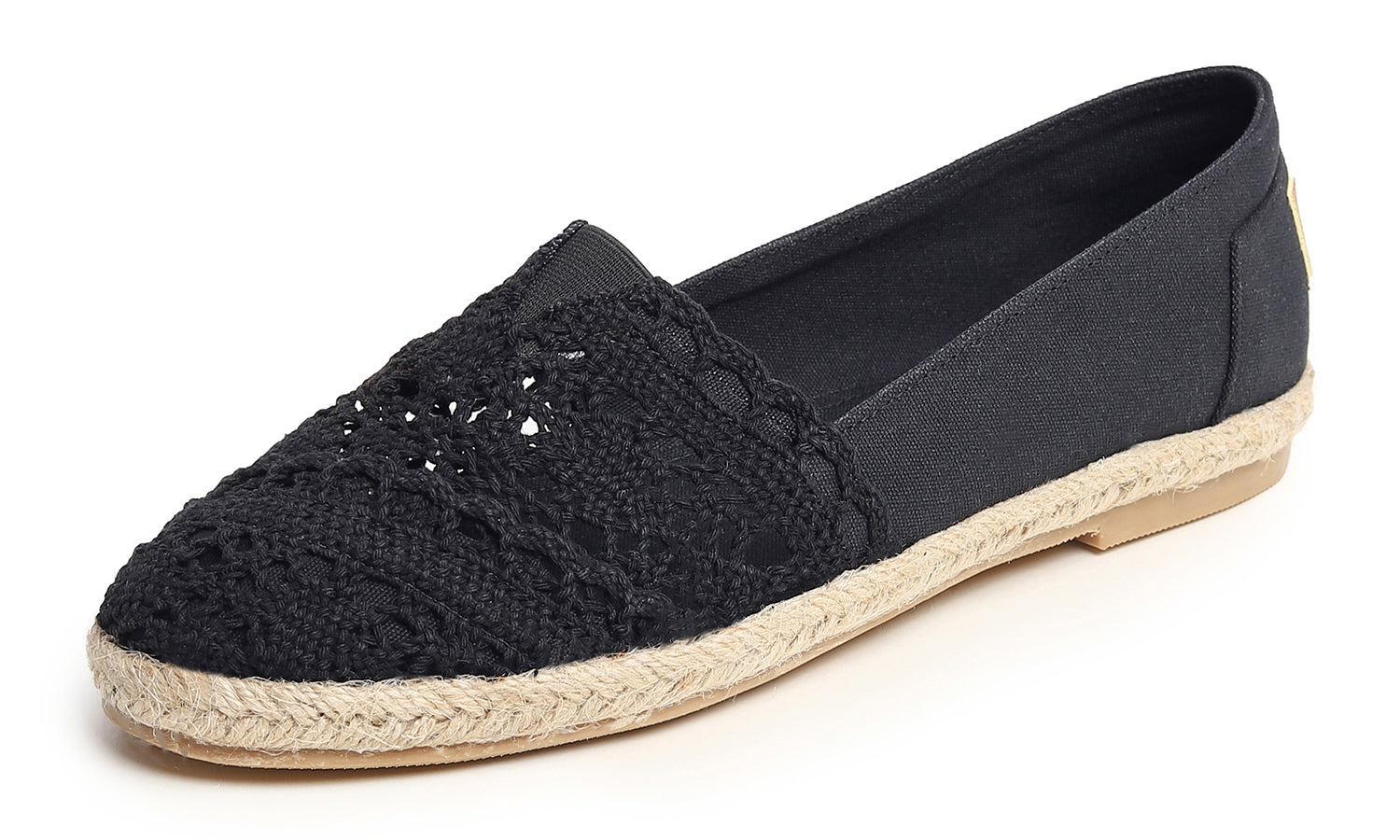 Feversole Women's Close-Toe Espadrille Flats – Slip-On Breathable Comfort Shoes With Rubber Sole