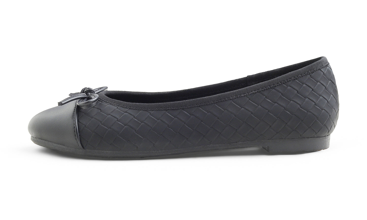 Feversole Ballet Flat - Black