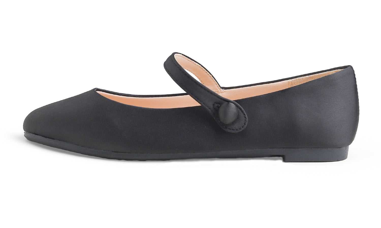 Feversole Slip-On Flat - Black