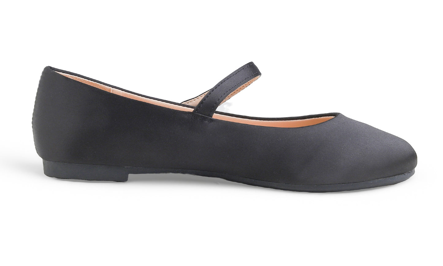 Feversole Slip-On Flat - Black