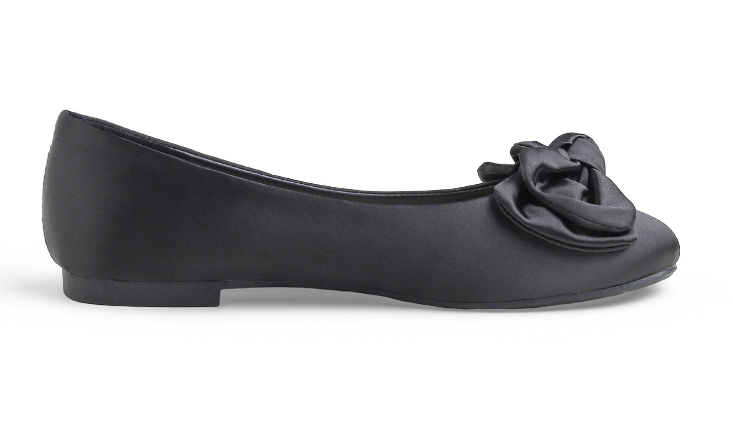 Feversole Ballet Flat - Black