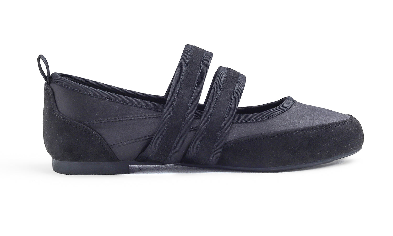 Feversole Mary Jane Flat - Black