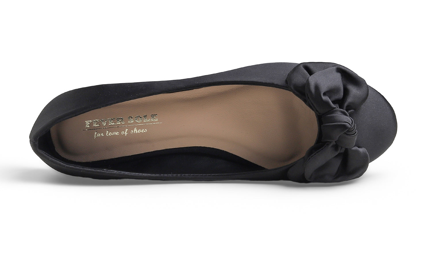 Feversole Ballet Flat - Black
