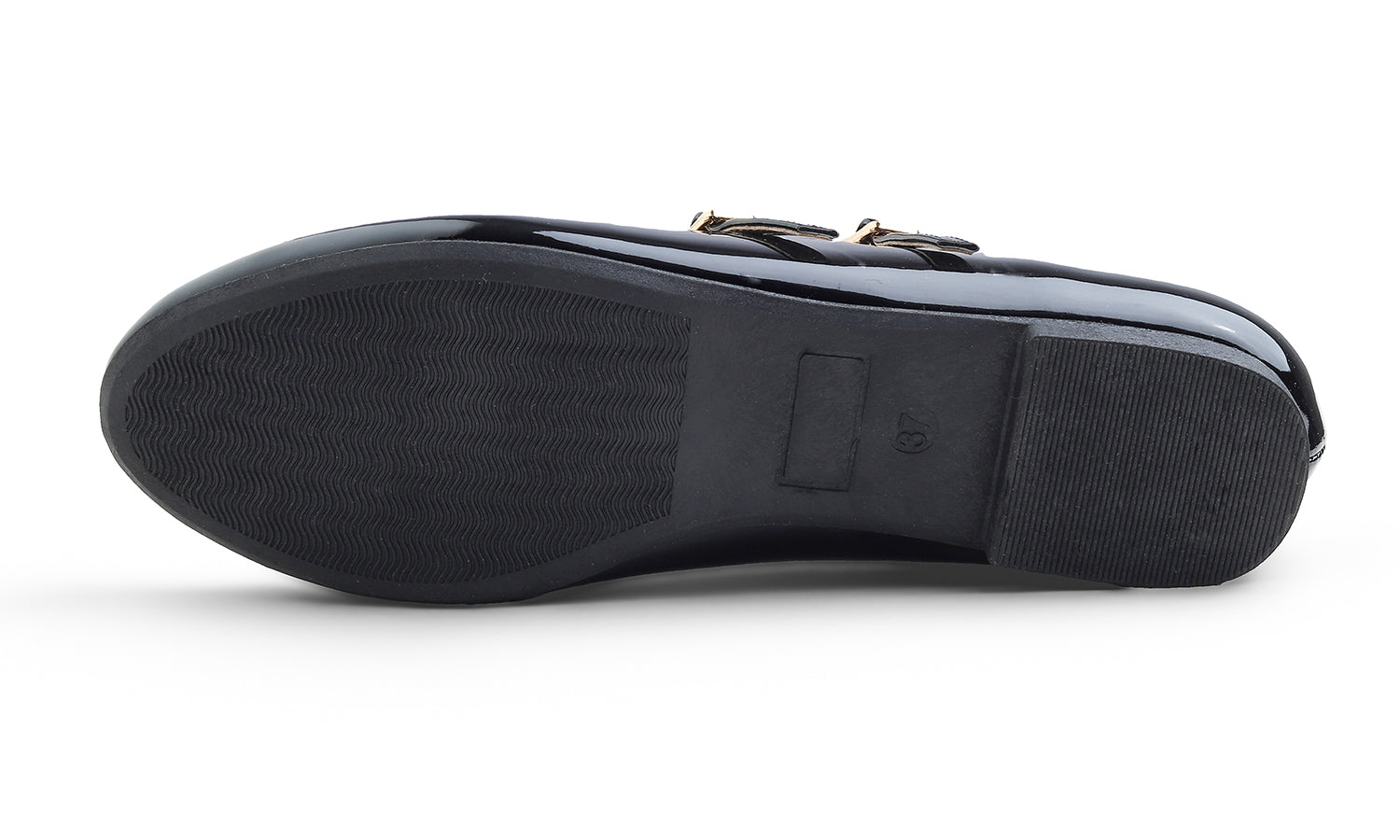 Feversole Mary Jane Flat - Black