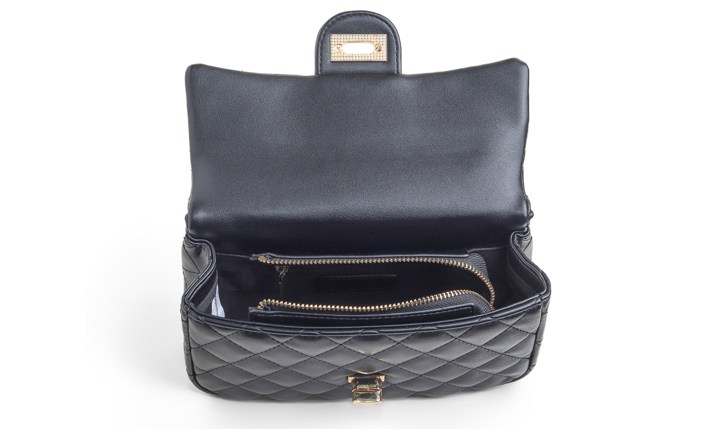 Feversole Crossbody Bag - Black
