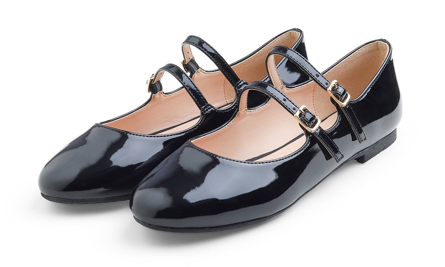 Feversole Slip-On Flat - Black