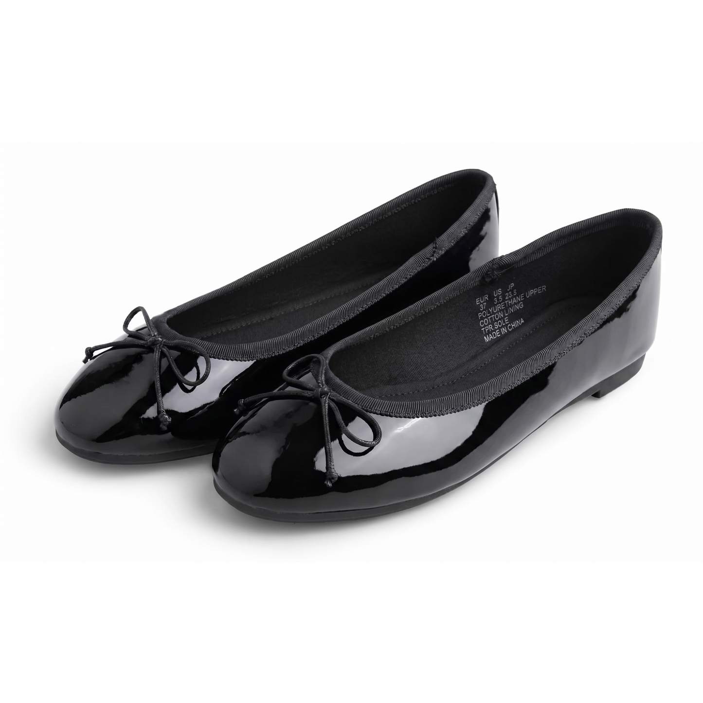 Feversole Women's Bling Soft Cushioned Comfort Flats Sparkle Party Ballets Patent