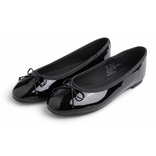 Feversole Women's Bling Soft Cushioned Comfort Flats Sparkle Party Ballets Patent