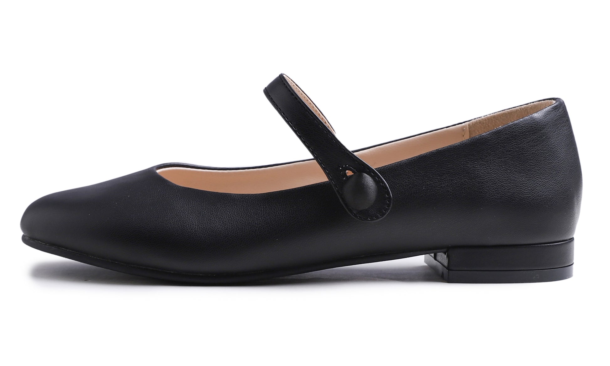 Feversole Mary Jane Flat - Black